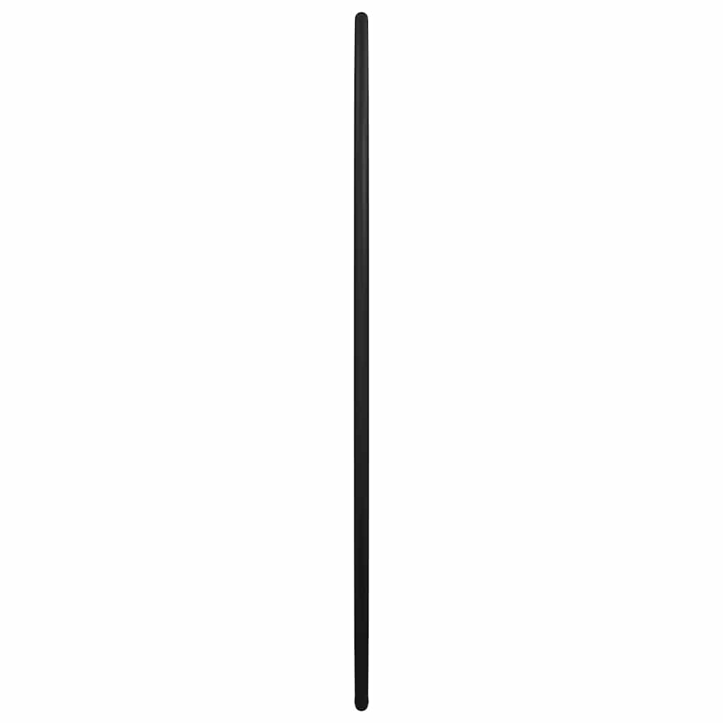 Wandspiegel Schwarz Ø 40 cm Rund