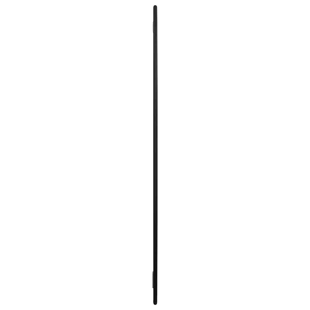 Wandspiegel Schwarz Ø 60 cm Rund