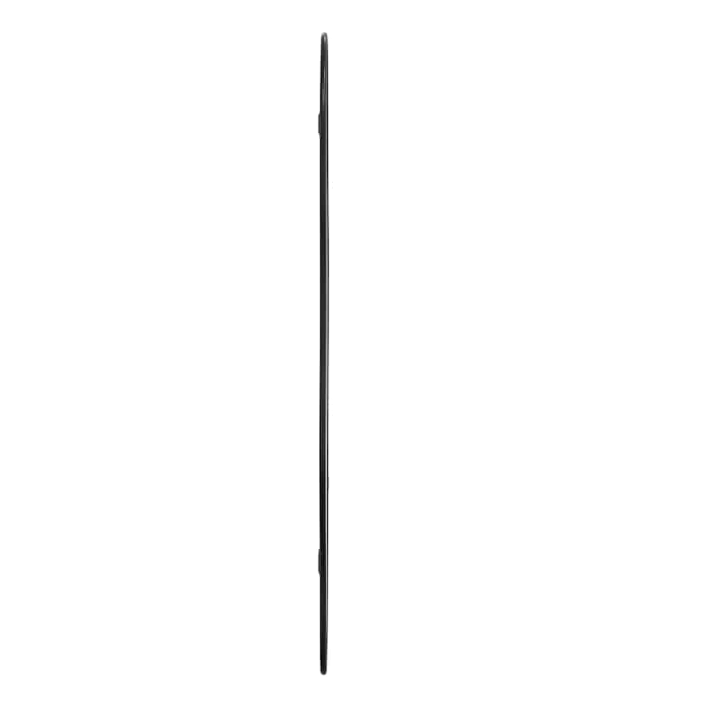 Wandspiegel Schwarz 90x40 cm