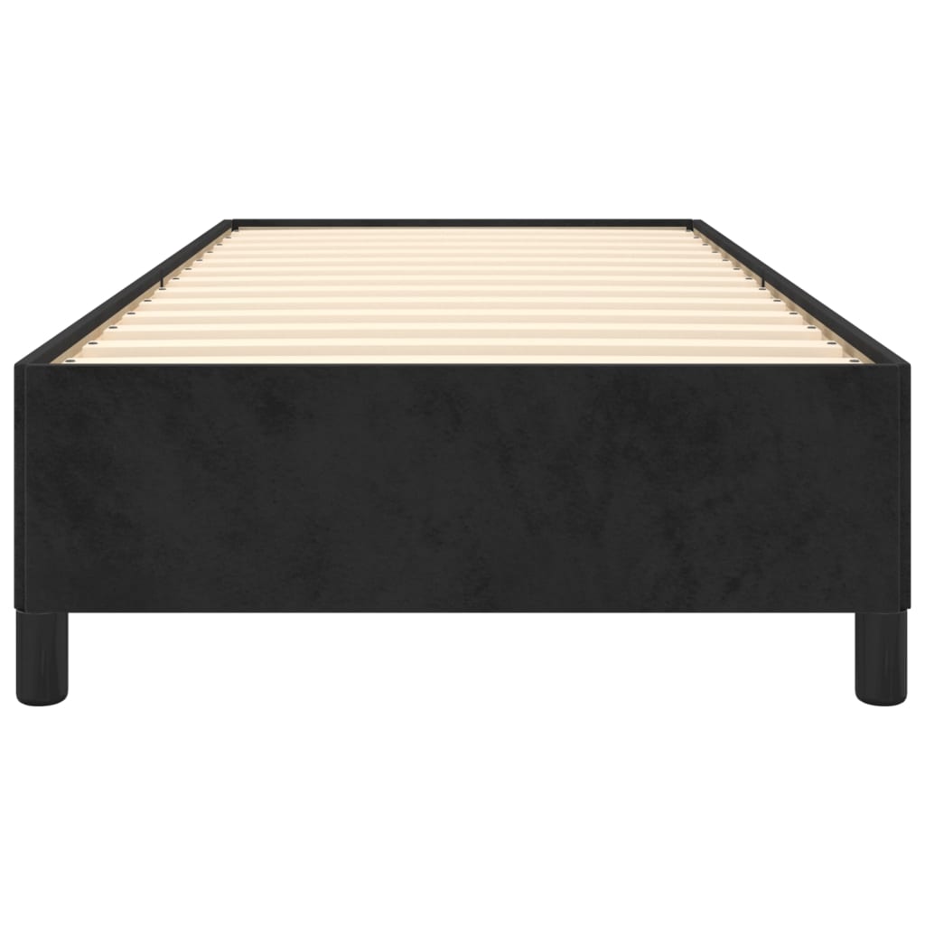 Bettgestell Schwarz 90x190 cm Samt
