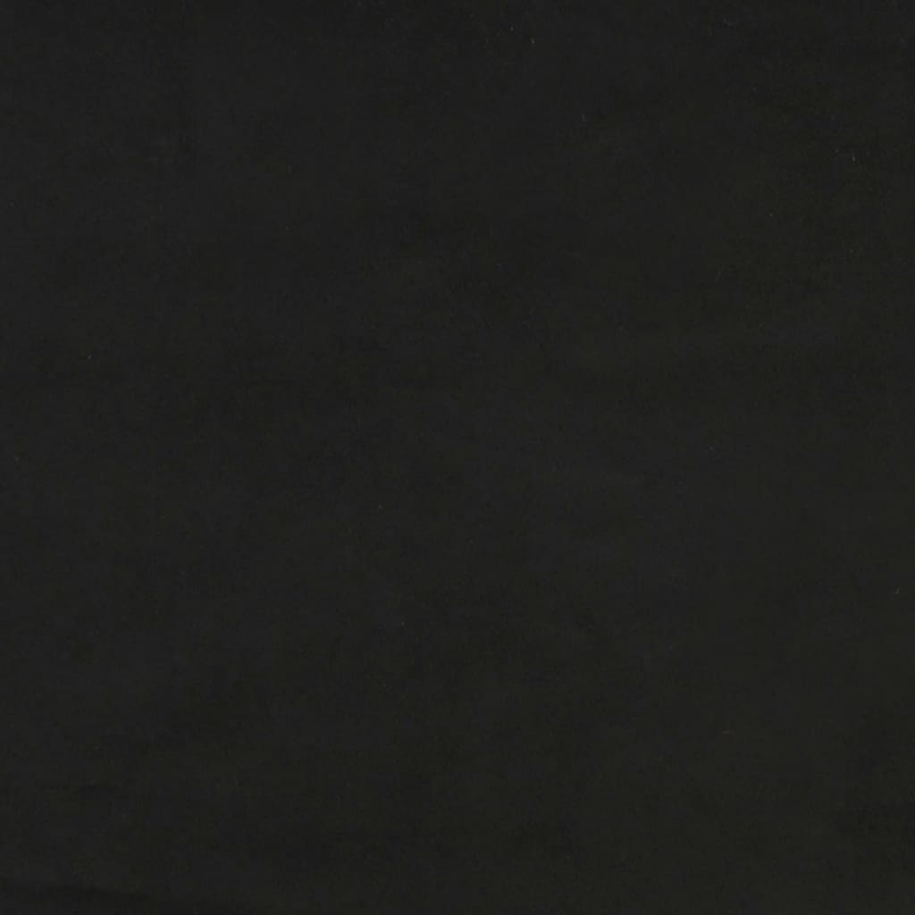 Bettgestell Schwarz 90x190 cm Samt