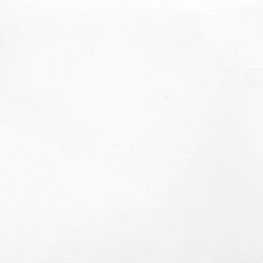 Bettgestell mit Kopfteil ohne Matratze Weiß 200x200 cm
