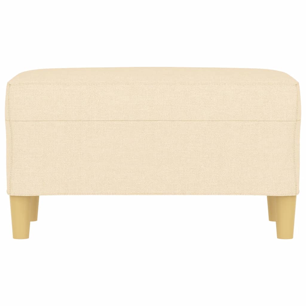 Bench cream 70x35x41 cm fabric