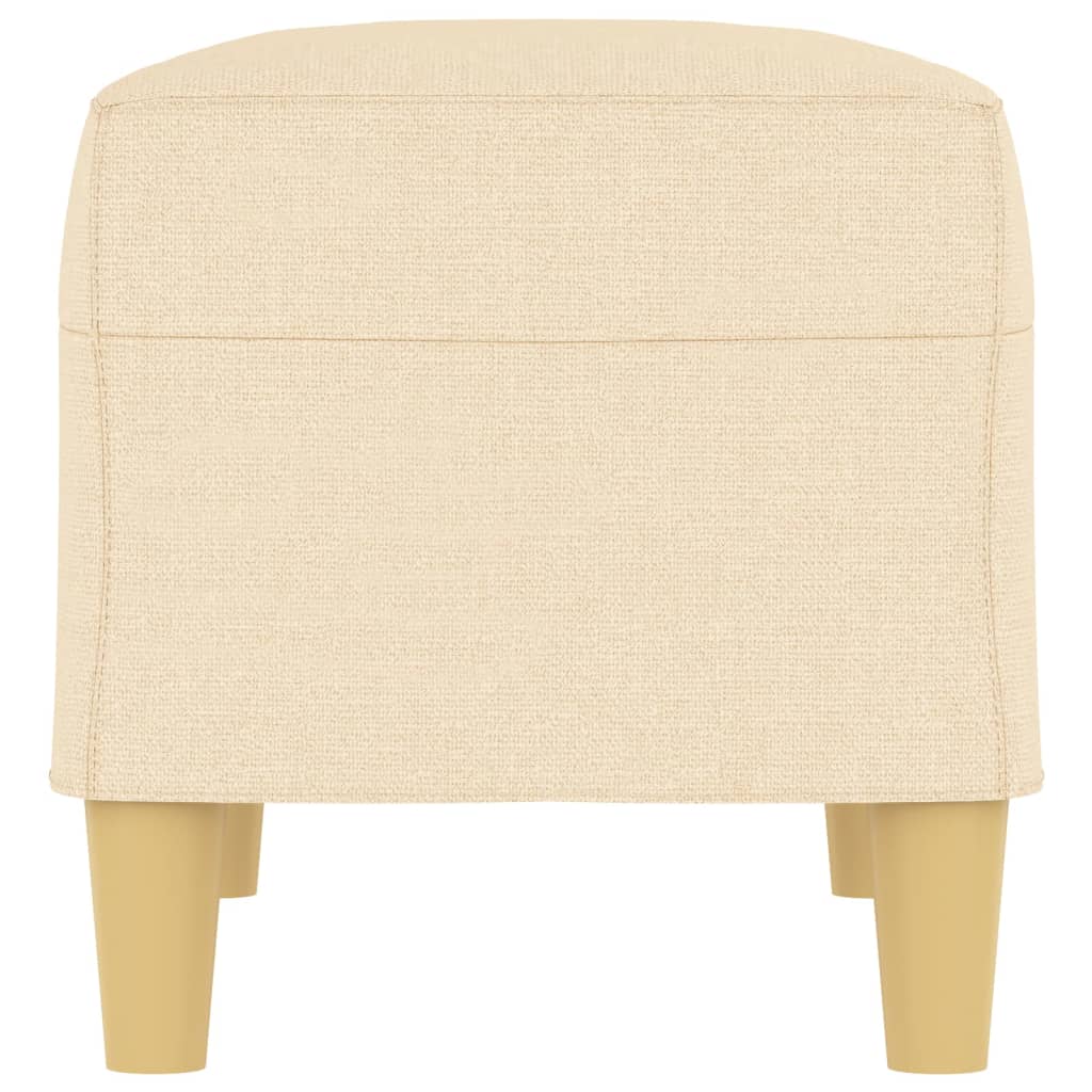 Bench cream 70x35x41 cm fabric