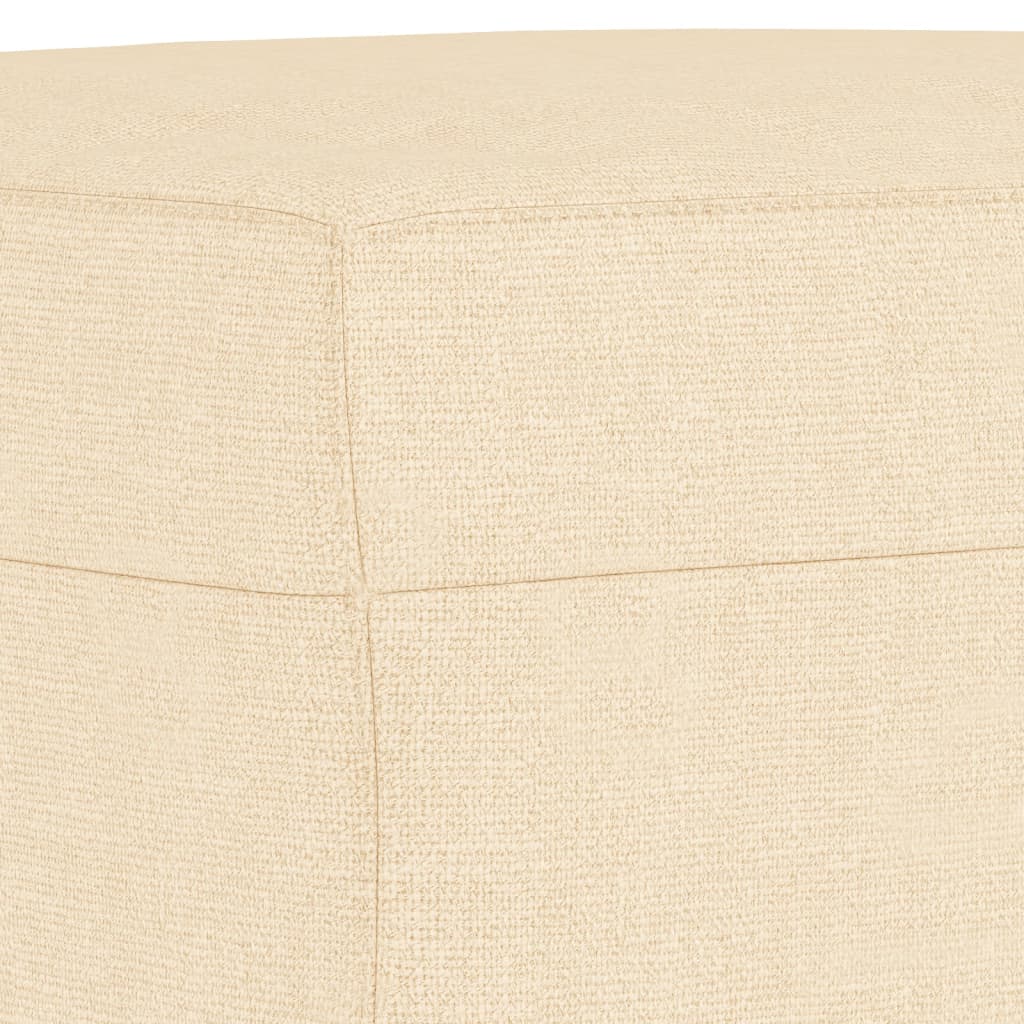 Bench cream 70x35x41 cm fabric