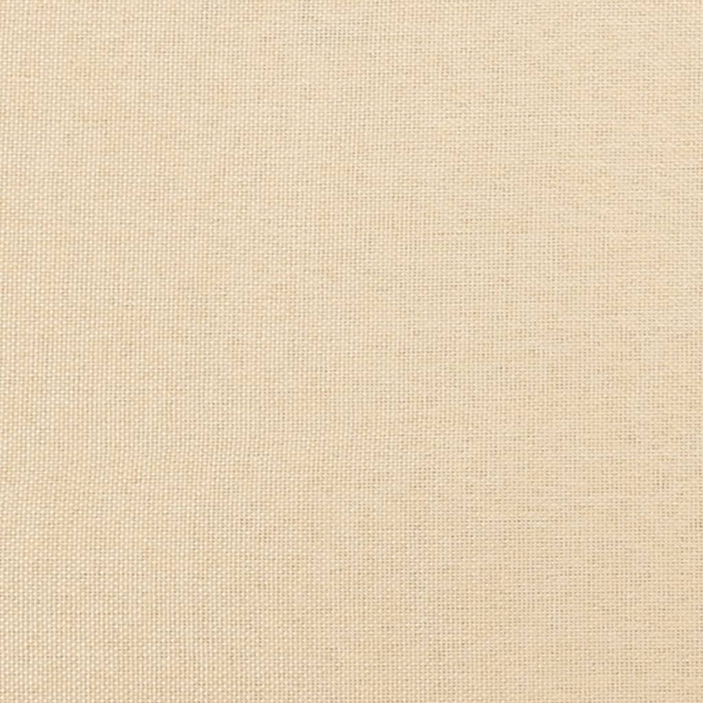 Bench cream 70x35x41 cm fabric