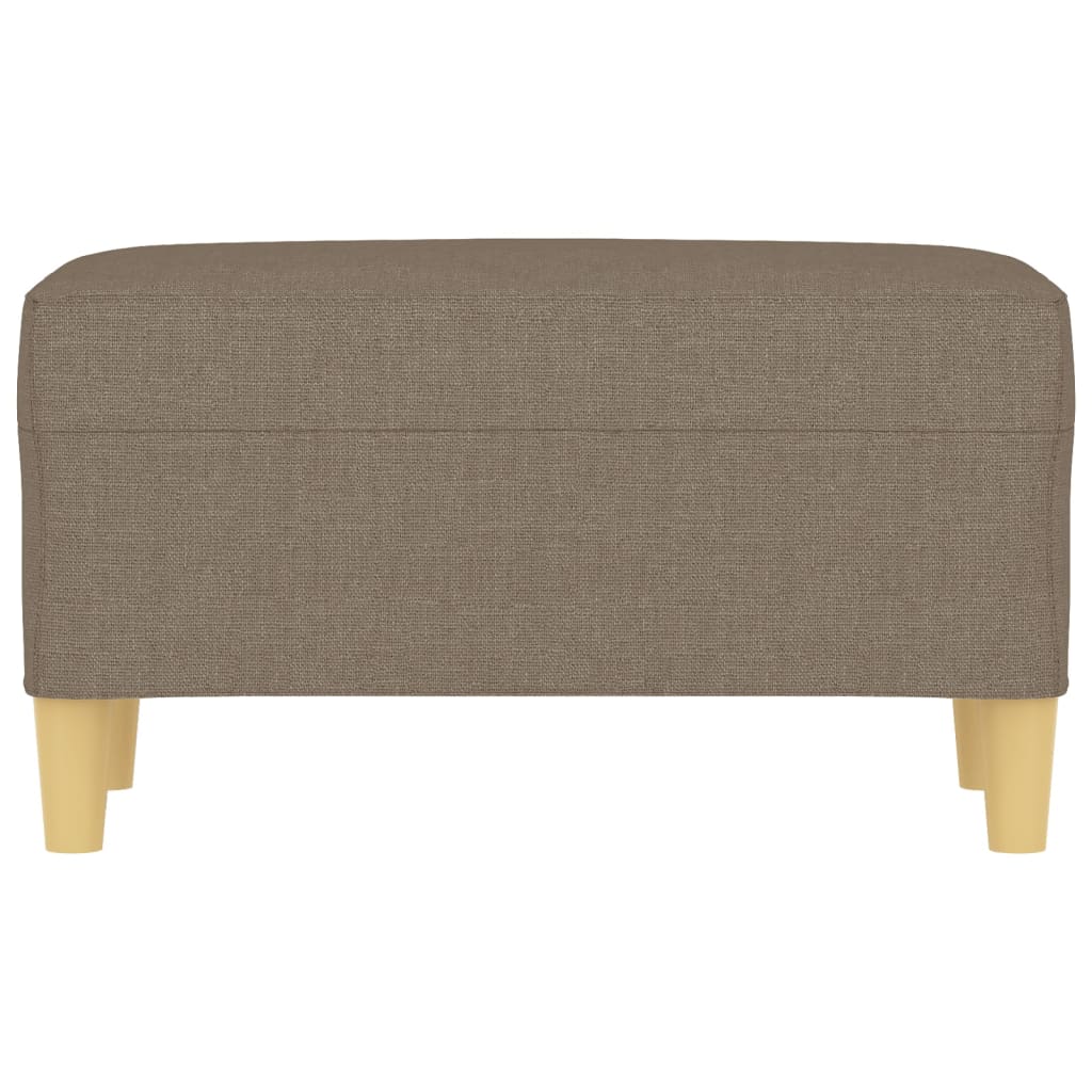 Bench Taupe 70x35x41 cm fabric