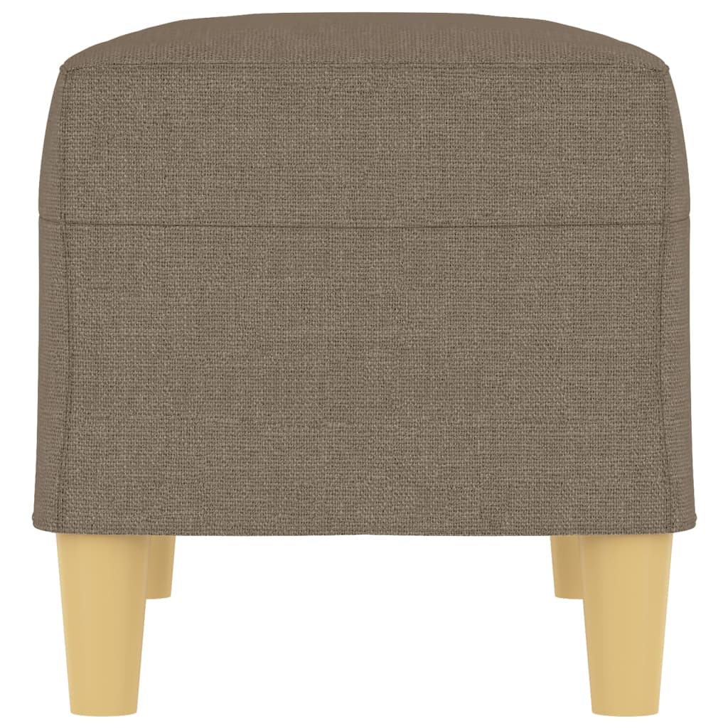 Bench Taupe 70x35x41 cm fabric