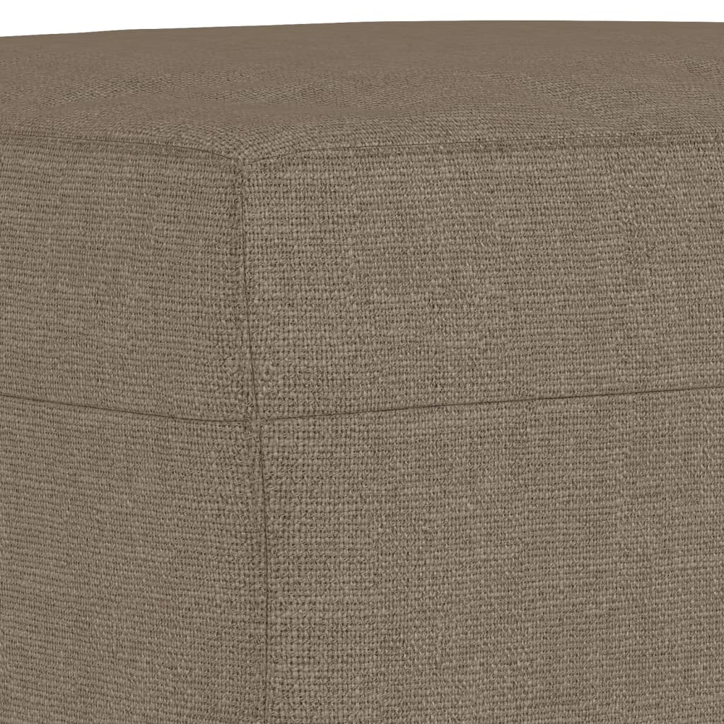 Bench Taupe 70x35x41 cm fabric