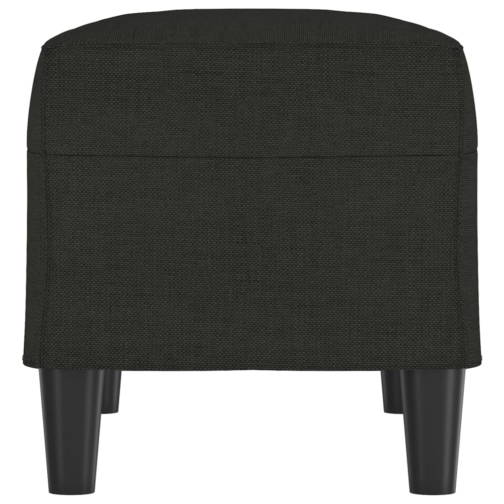 Sitzbank Schwarz 70x35x41 cm Stoff