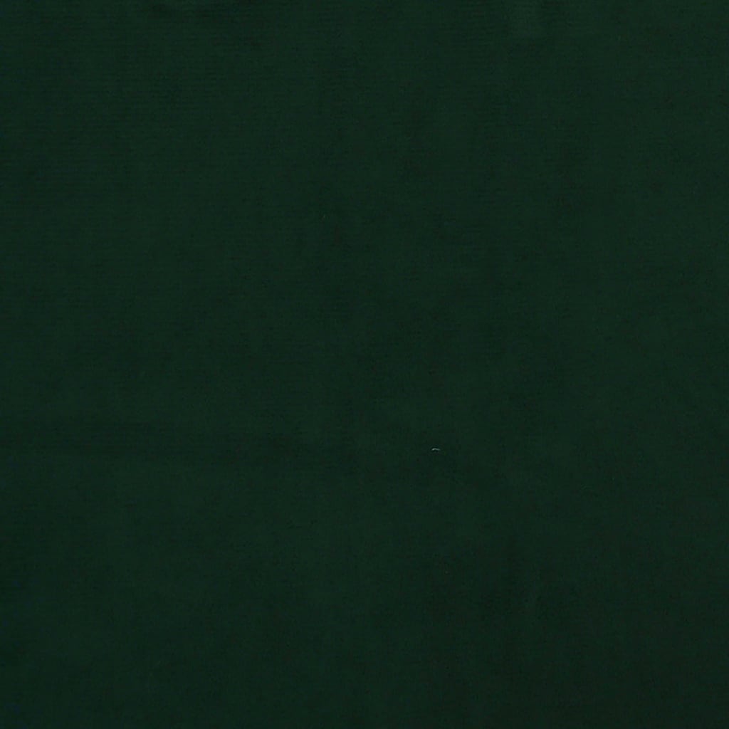 Bench dark green 100x35x41 cm velvet