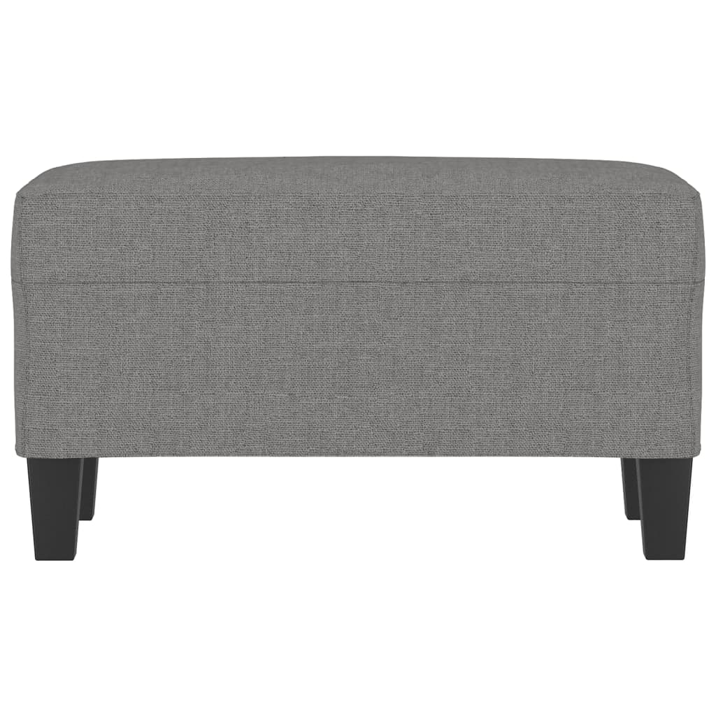 Bench dark grey 70x35x41 cm fabric