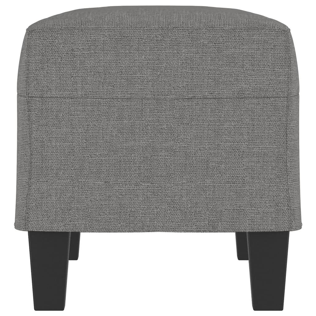 Bench dark grey 70x35x41 cm fabric