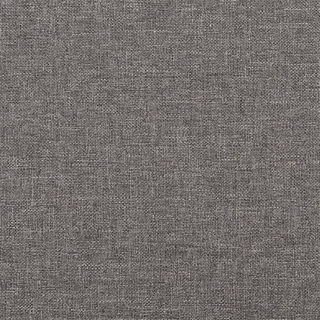 Bench dark grey 70x35x41 cm fabric