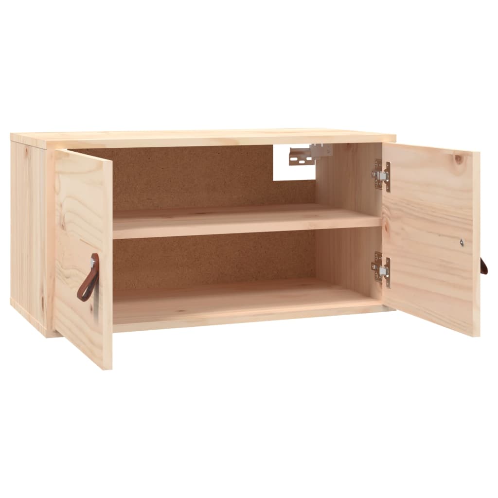 Wall cabinets 2 pcs. 60x30x30 cm solid pine