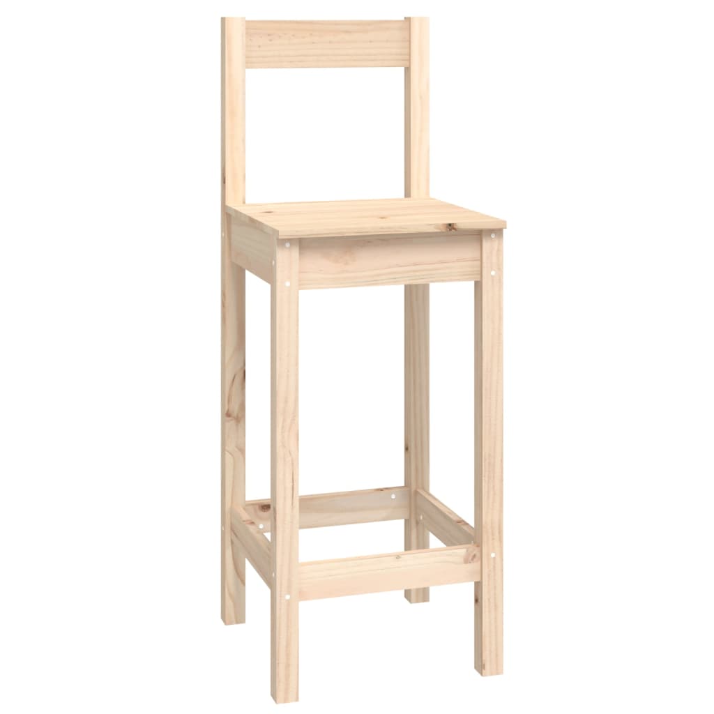9-piece bar set made of solid pine
