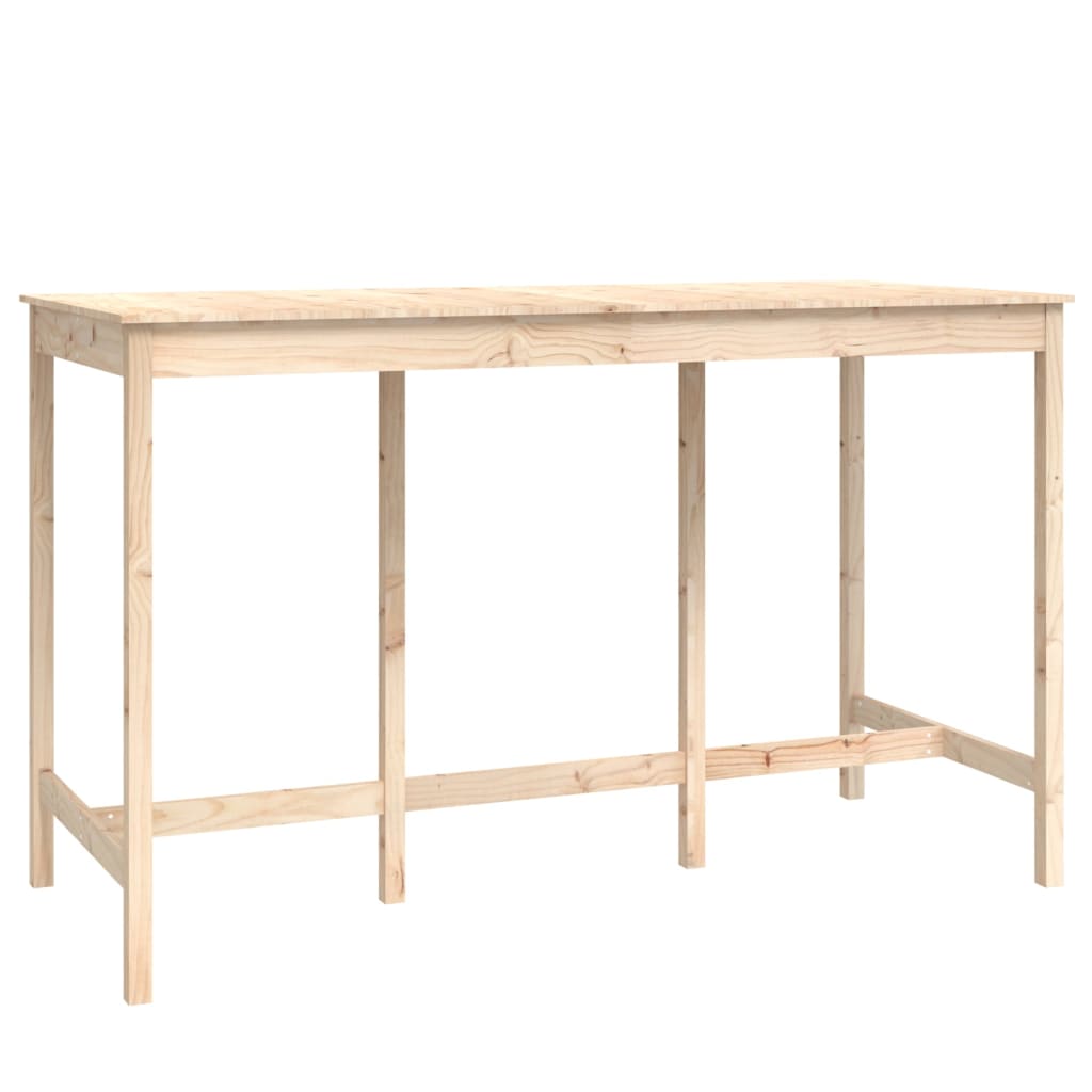 9-piece bar set made of solid pine