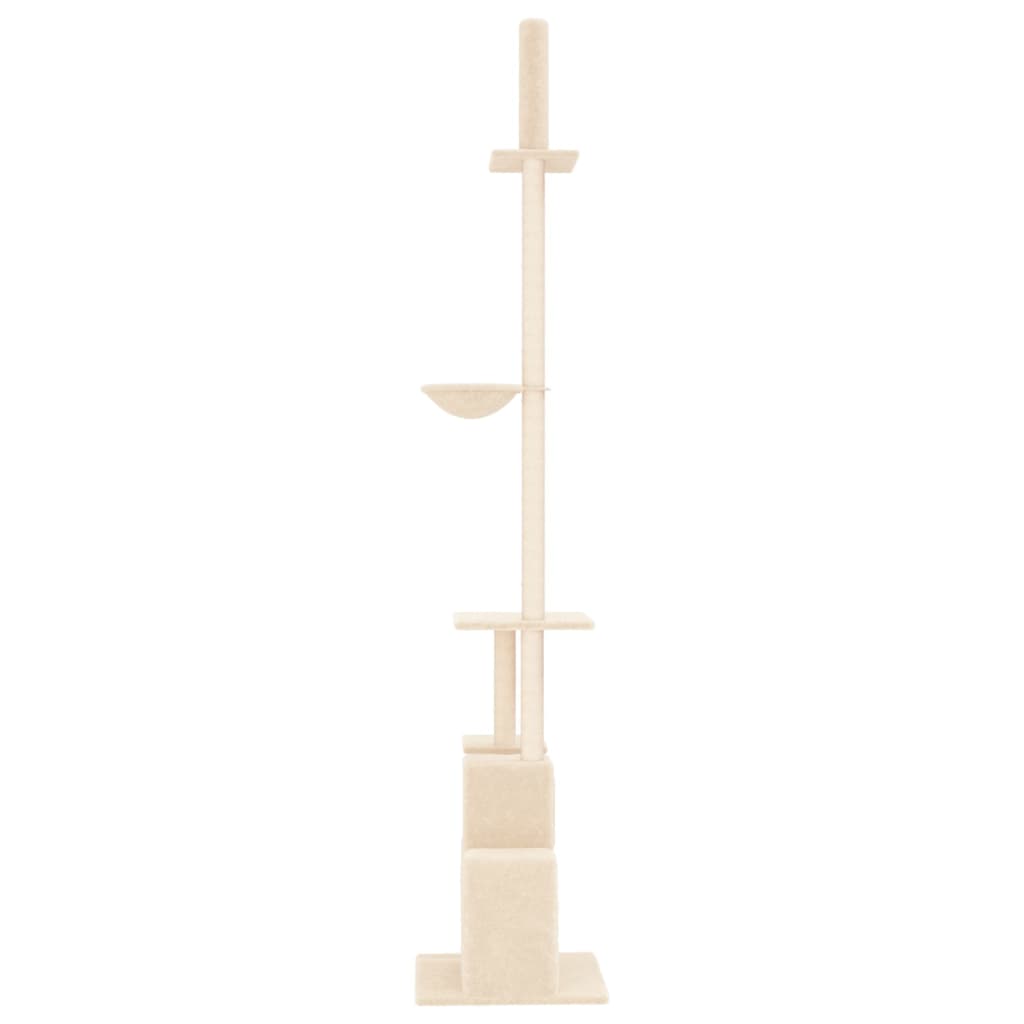 Kratzbaum Deckenhoch Creme 250,5-276,5 cm