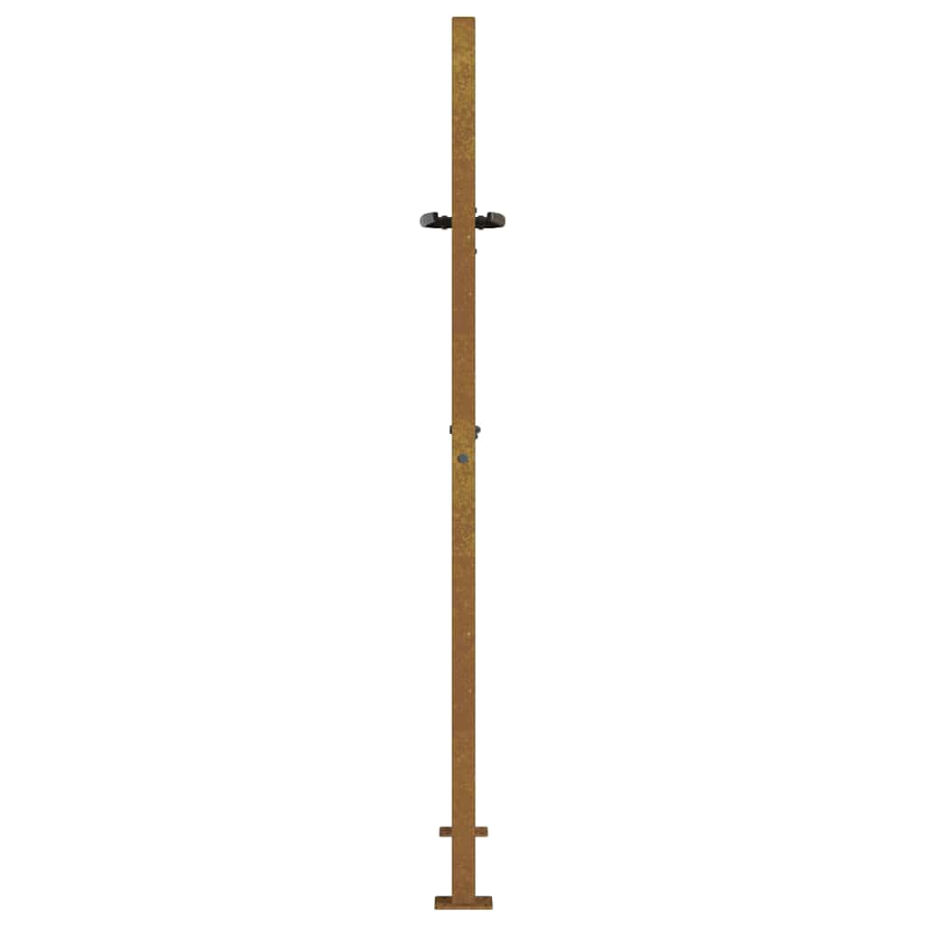 Gartentor 105x155 cm Cortenstahl Baum-Design