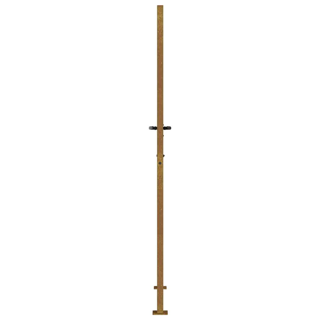 Gartentor 105x205 cm Cortenstahl Baum-Design