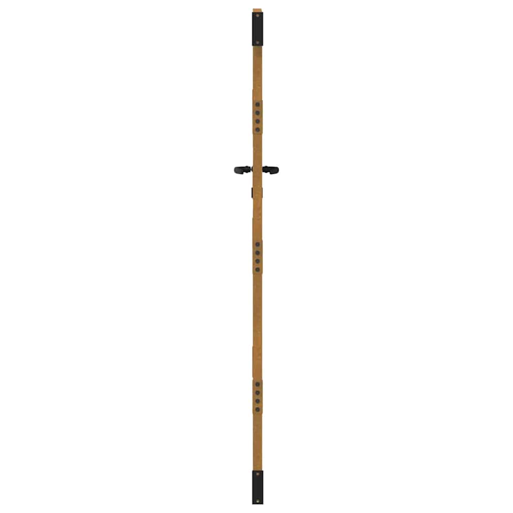 Gartentor 85x175 cm Cortenstahl Baum-Design