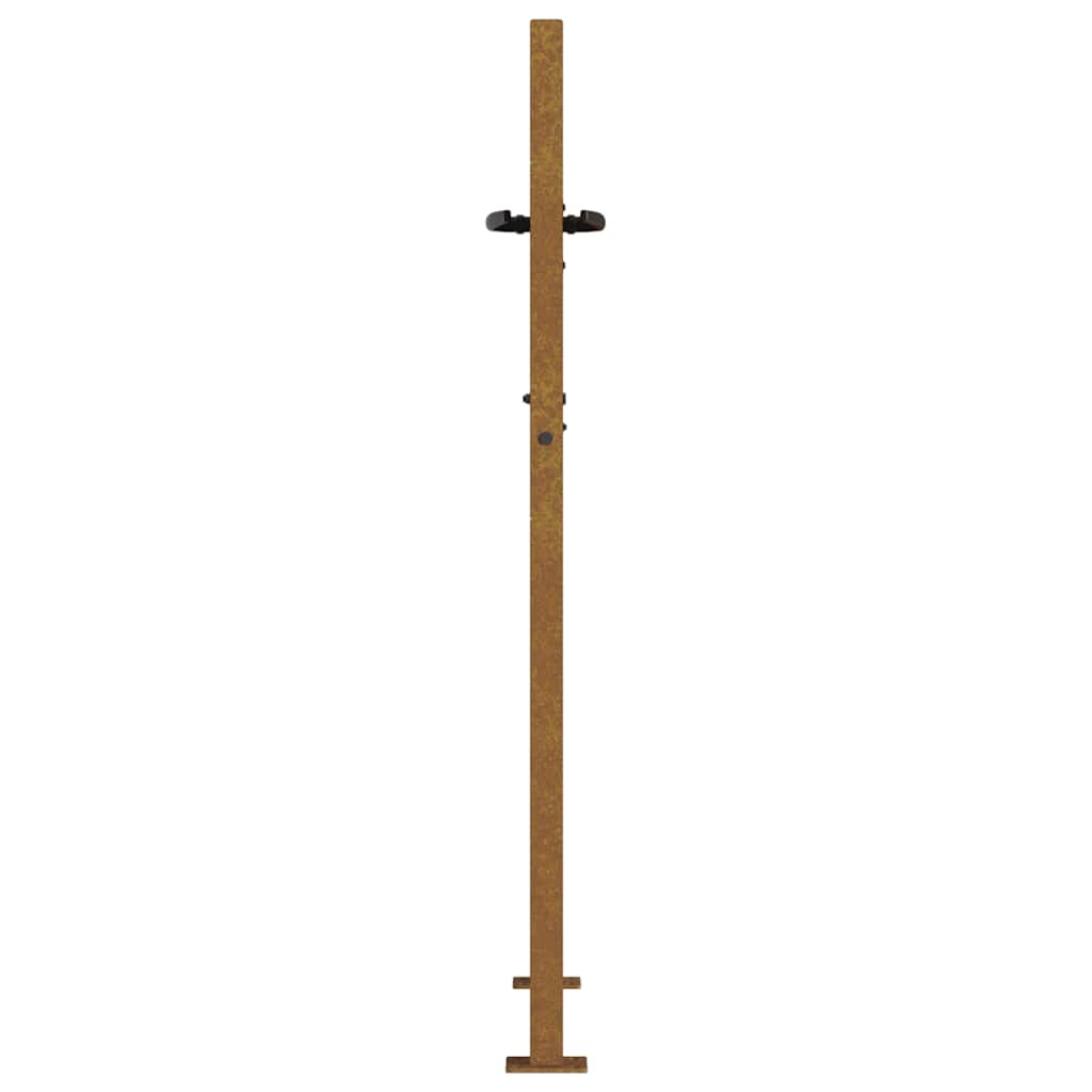 Gartentor 105x155 cm Cortenstahl Baum-Design