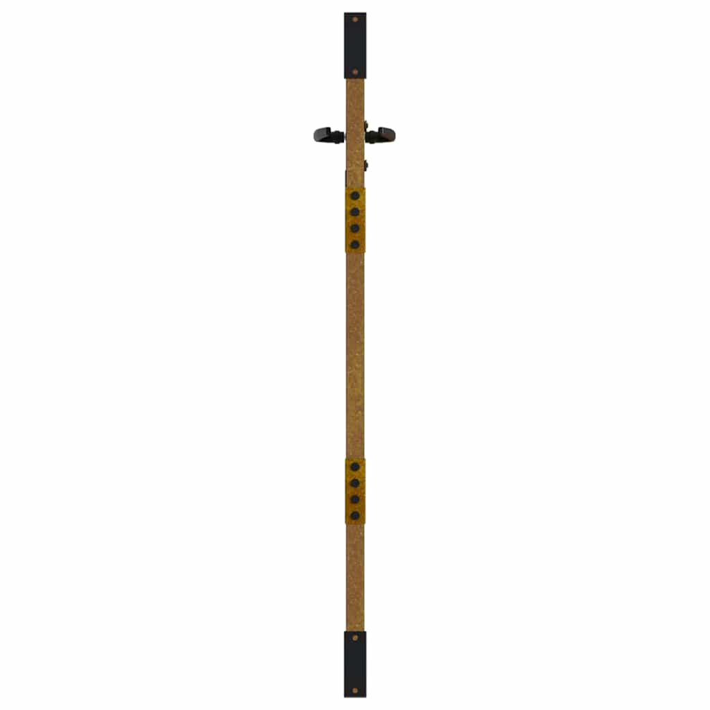 Gartentor 85x125 cm Cortenstahl Bambus-Design