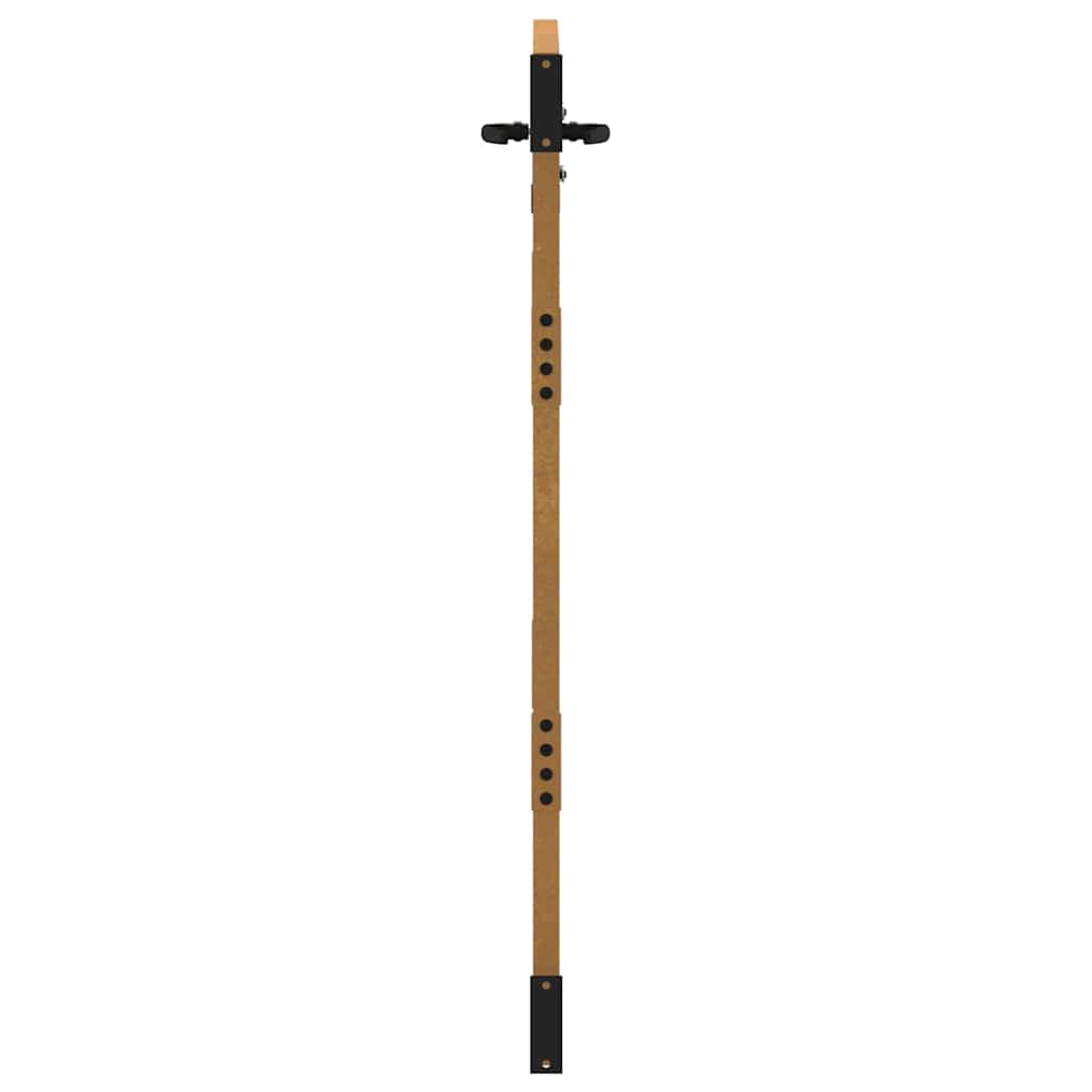 Gartentor 85x125 cm Cortenstahl Bambus-Design