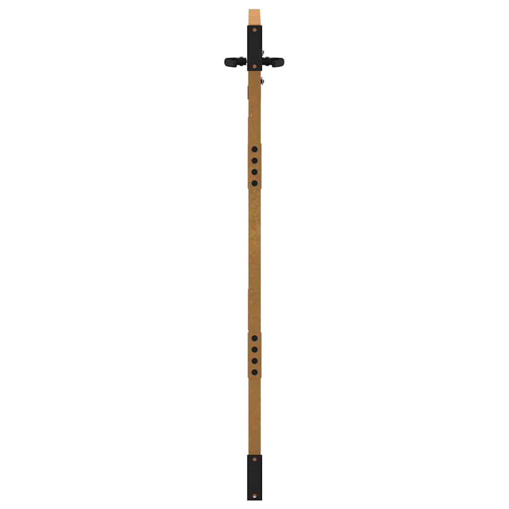 Gartentor 85x150 cm Cortenstahl Bambus-Design