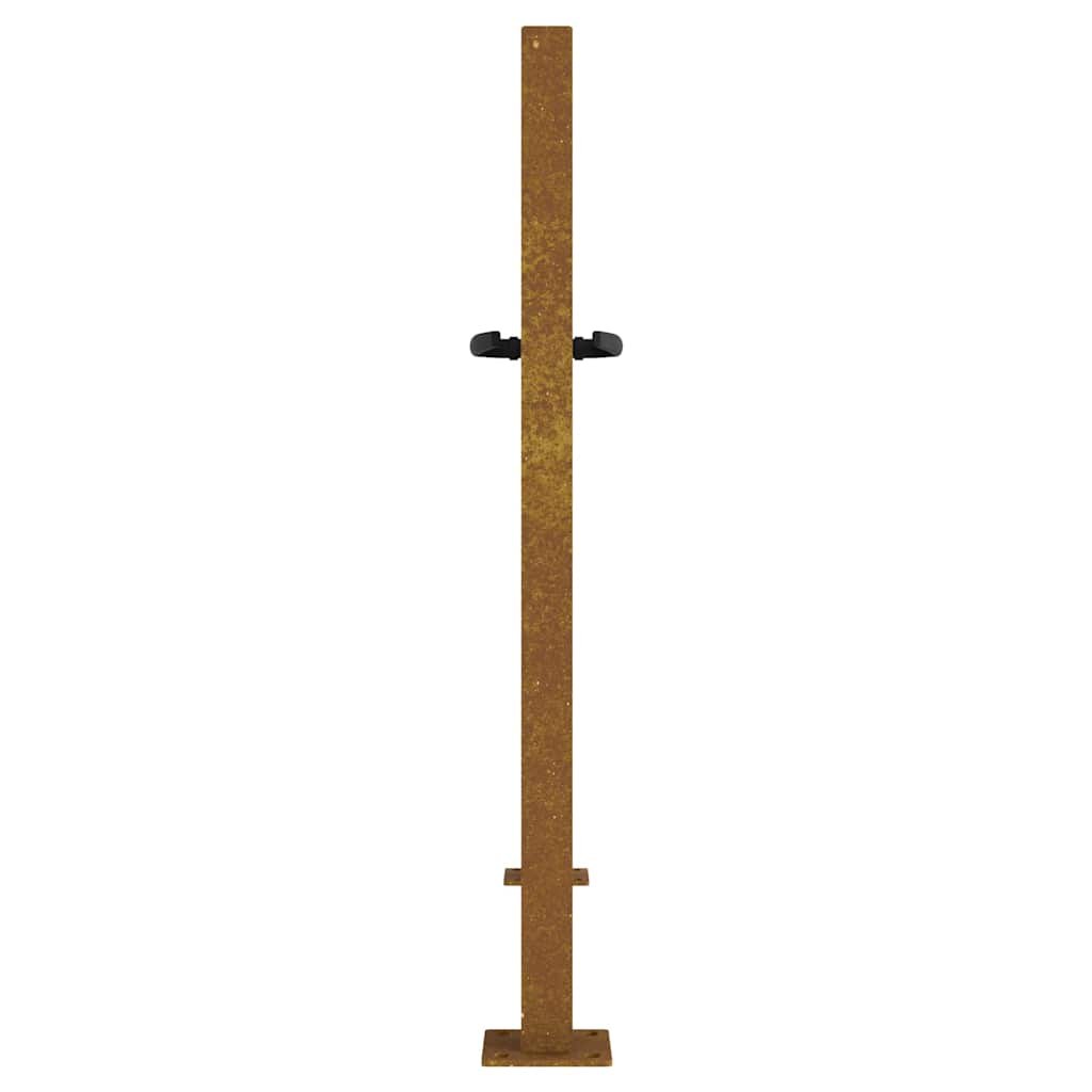 Gartentor 105x105 cm Cortenstahl