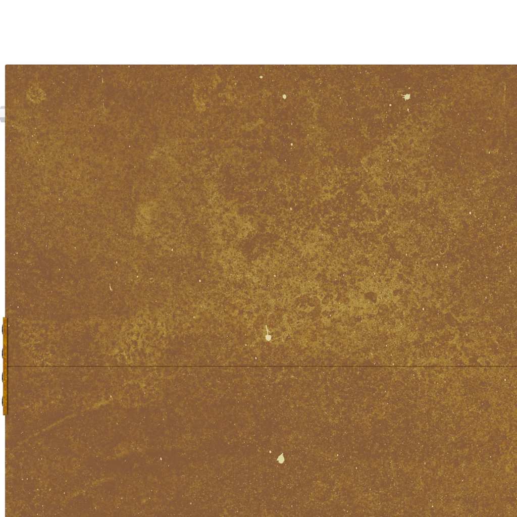 Gartentor 105x155 cm Cortenstahl