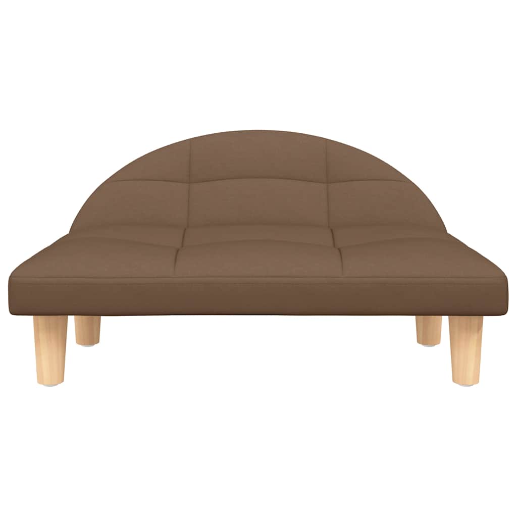 Hundebett Braun 70x52x30 cm Stoff