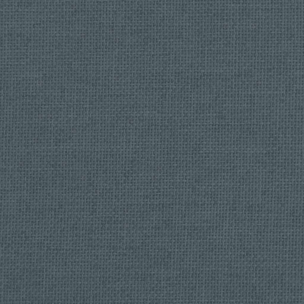 Dog bed dark grey 70x45x30 cm fabric