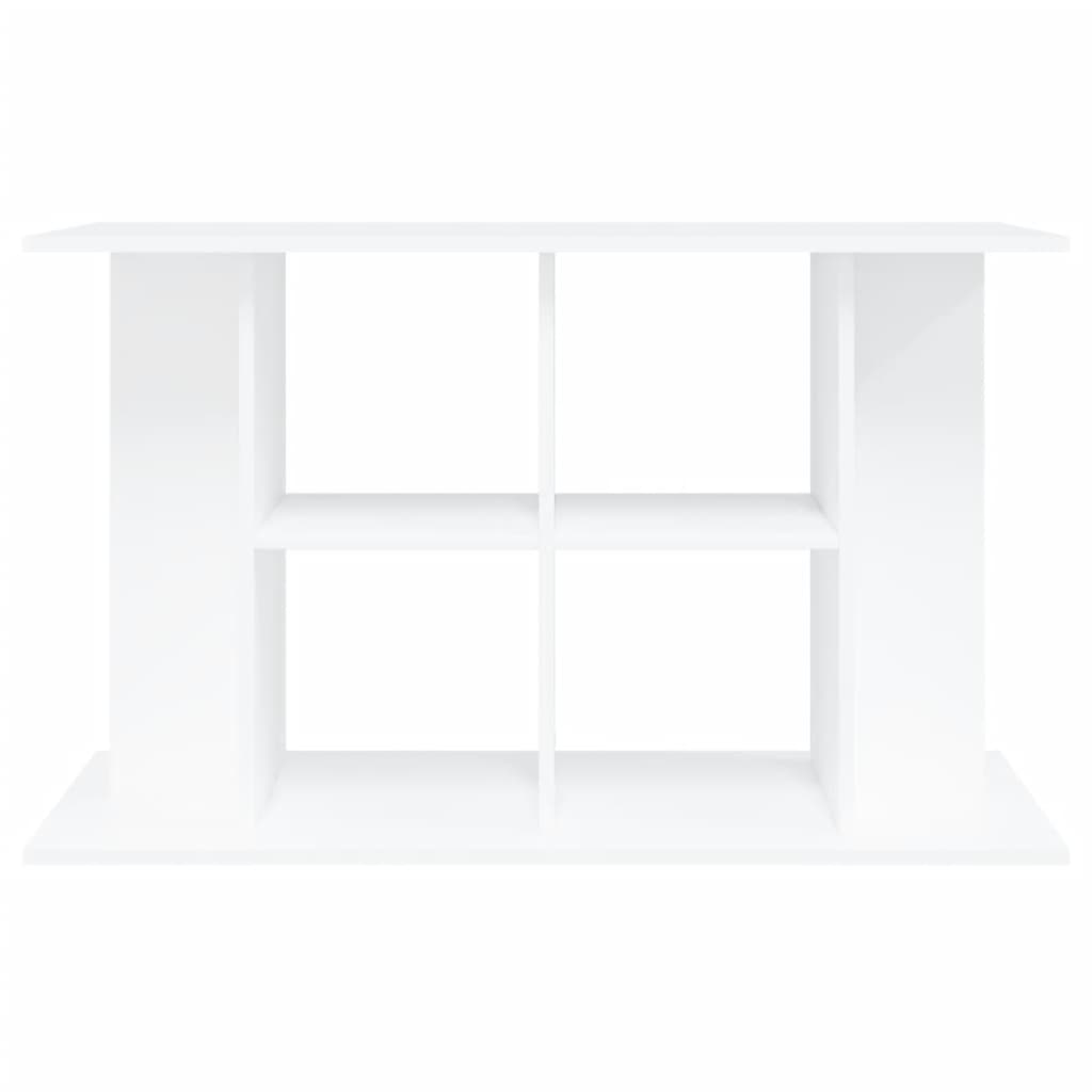 Aquarium Stand White 100x40x60 cm Wood Material