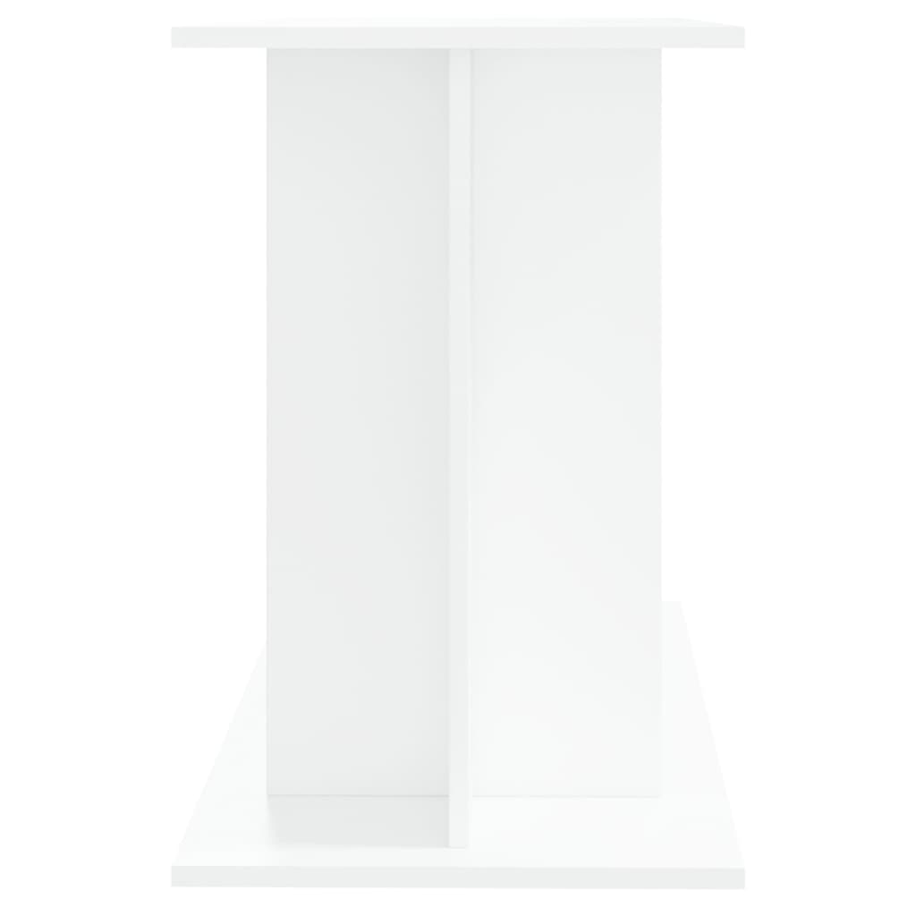 Aquarium Stand White 100x40x60 cm Wood Material