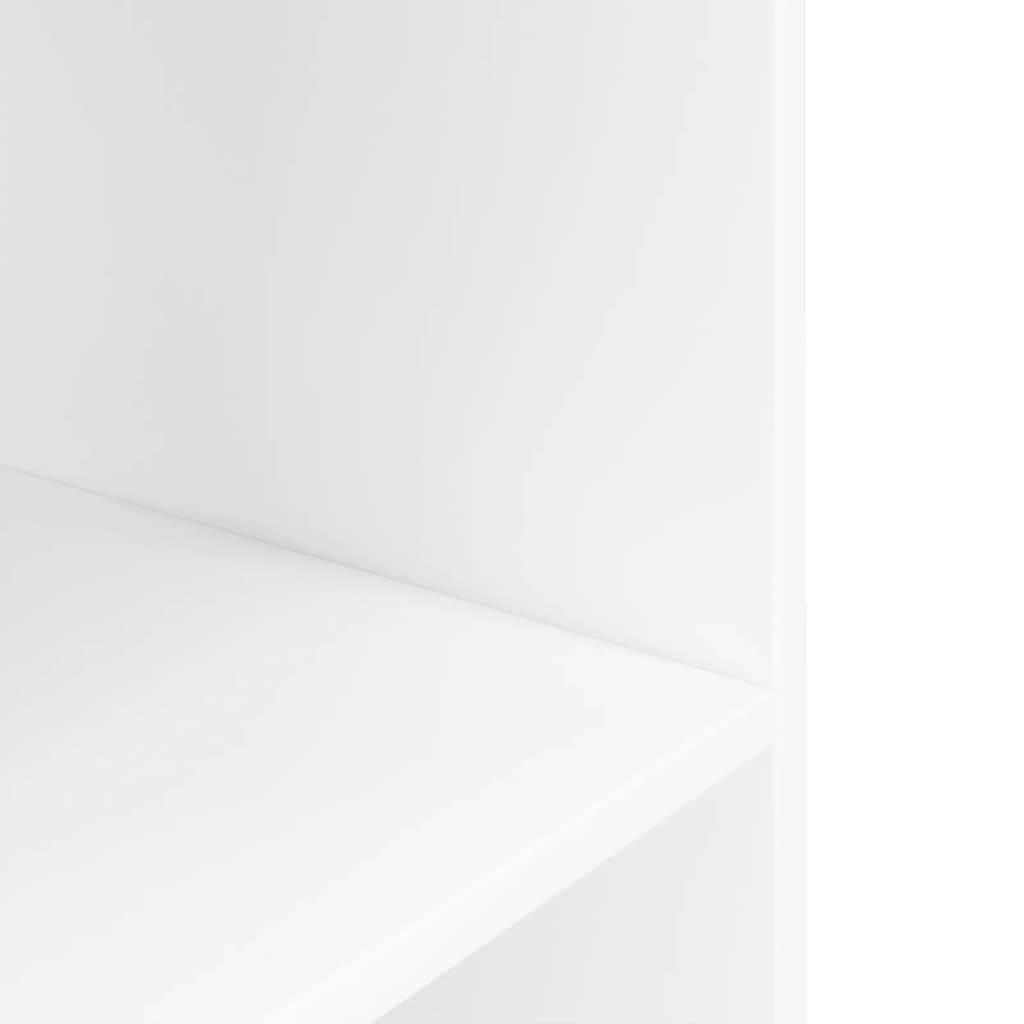 Aquarium Stand White 100x40x60 cm Wood Material