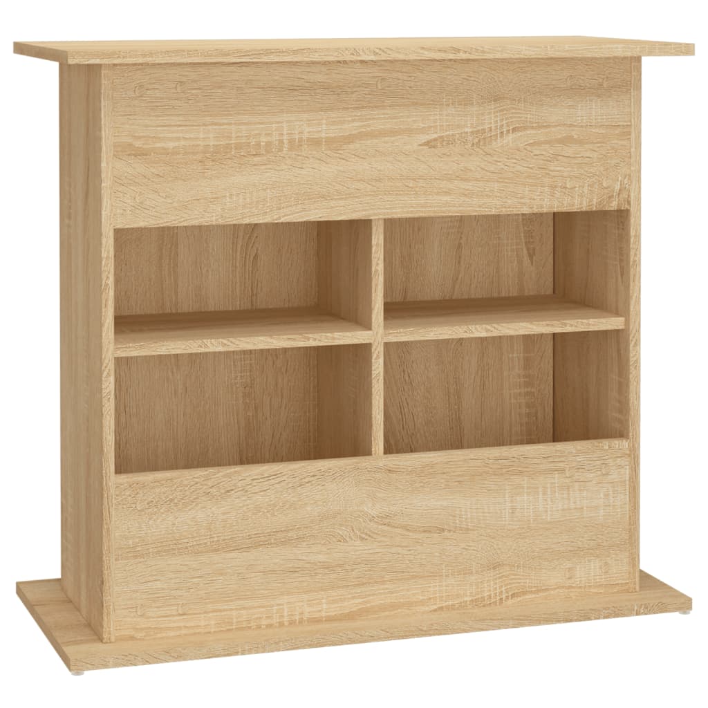 Aquarium stand Sonoma oak 81x36x73 cm wood material