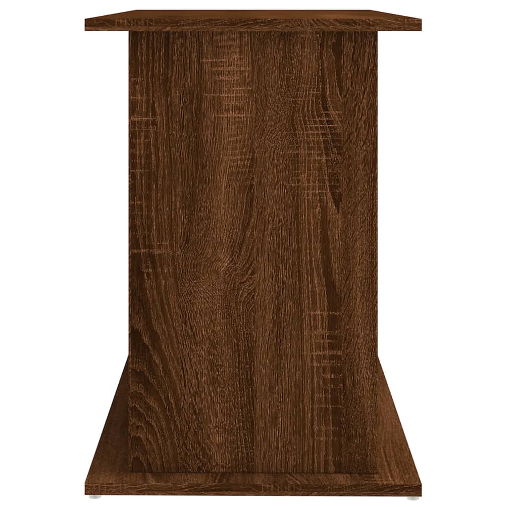 Aquarium Stand Brown Oak Look 101x41x58 cm Wood Material