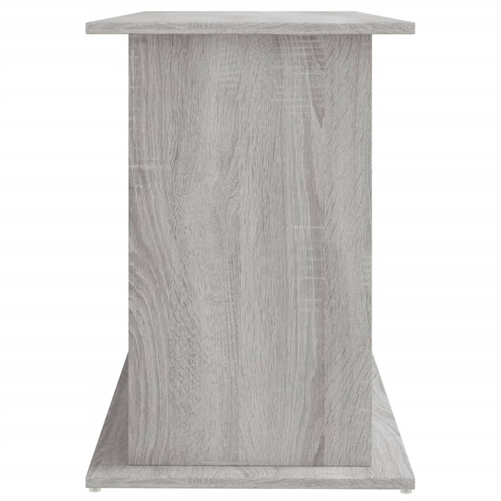 Aquarium Stand Grey Sonoma 121x41x58 cm Wood Material