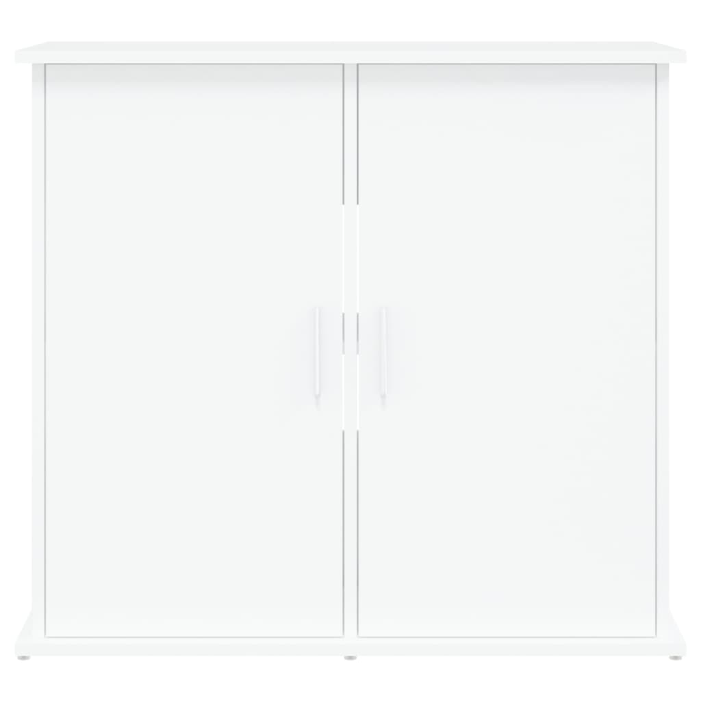 Aquariumständer Weiß 81x36x73 cm Holzwerkstoff