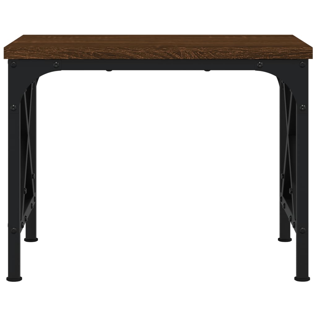 Druckerständer Braun Eichen-Optik 40x30x31 cm Holzwerkstoff