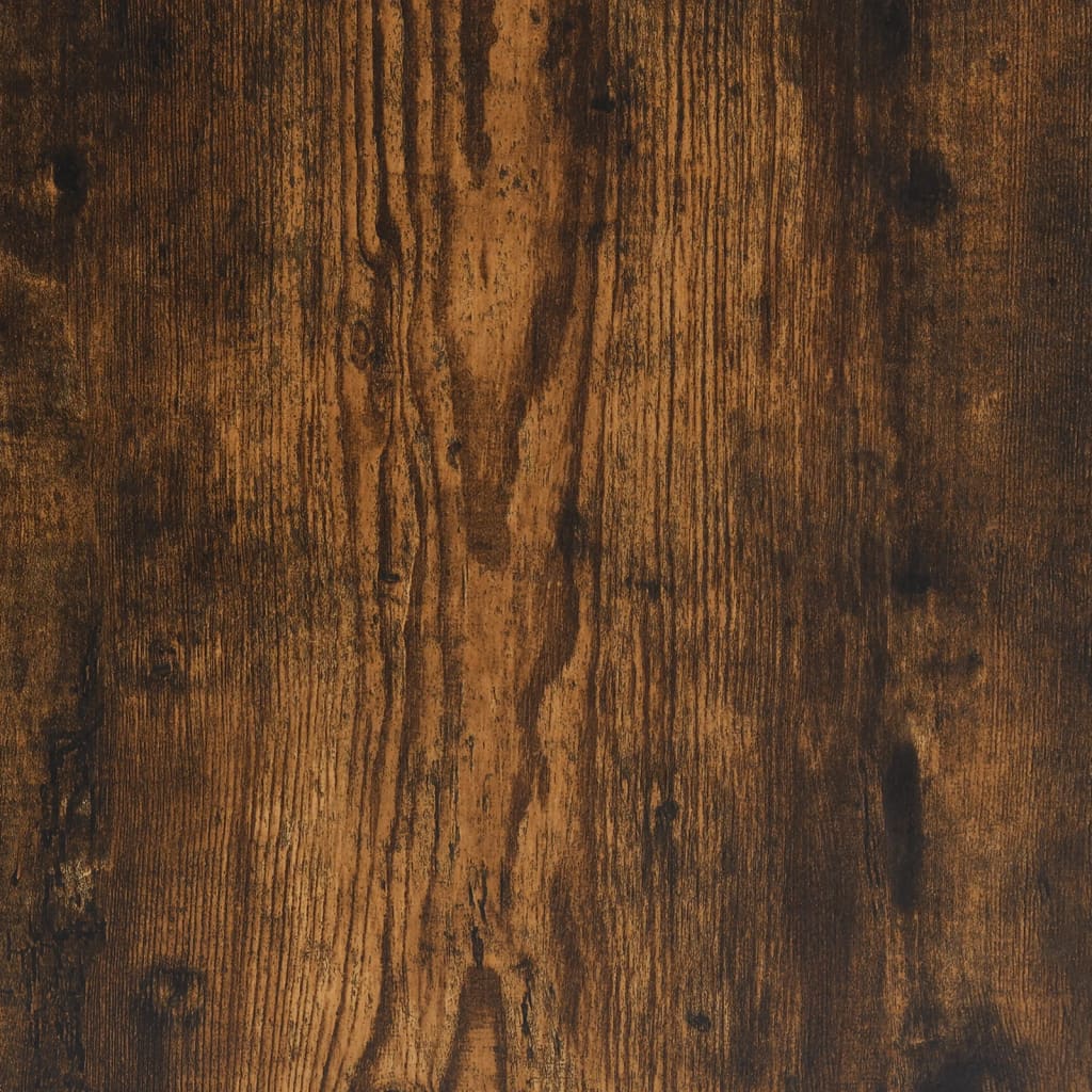 Druckerständer 2 Ablagen Räuchereiche 40x20x40 cm Holzwerkstoff
