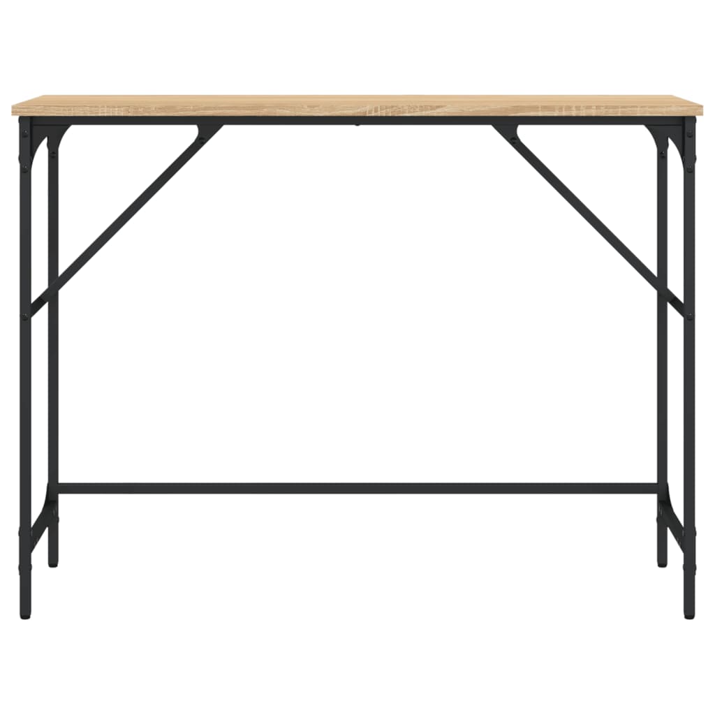 Konsolentisch Sonoma-Eiche 100x32x75 cm Holzwerkstoff