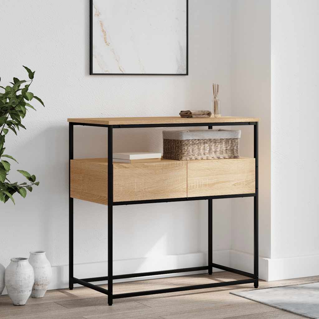Console table Sonoma oak 75x40x75 cm wood material