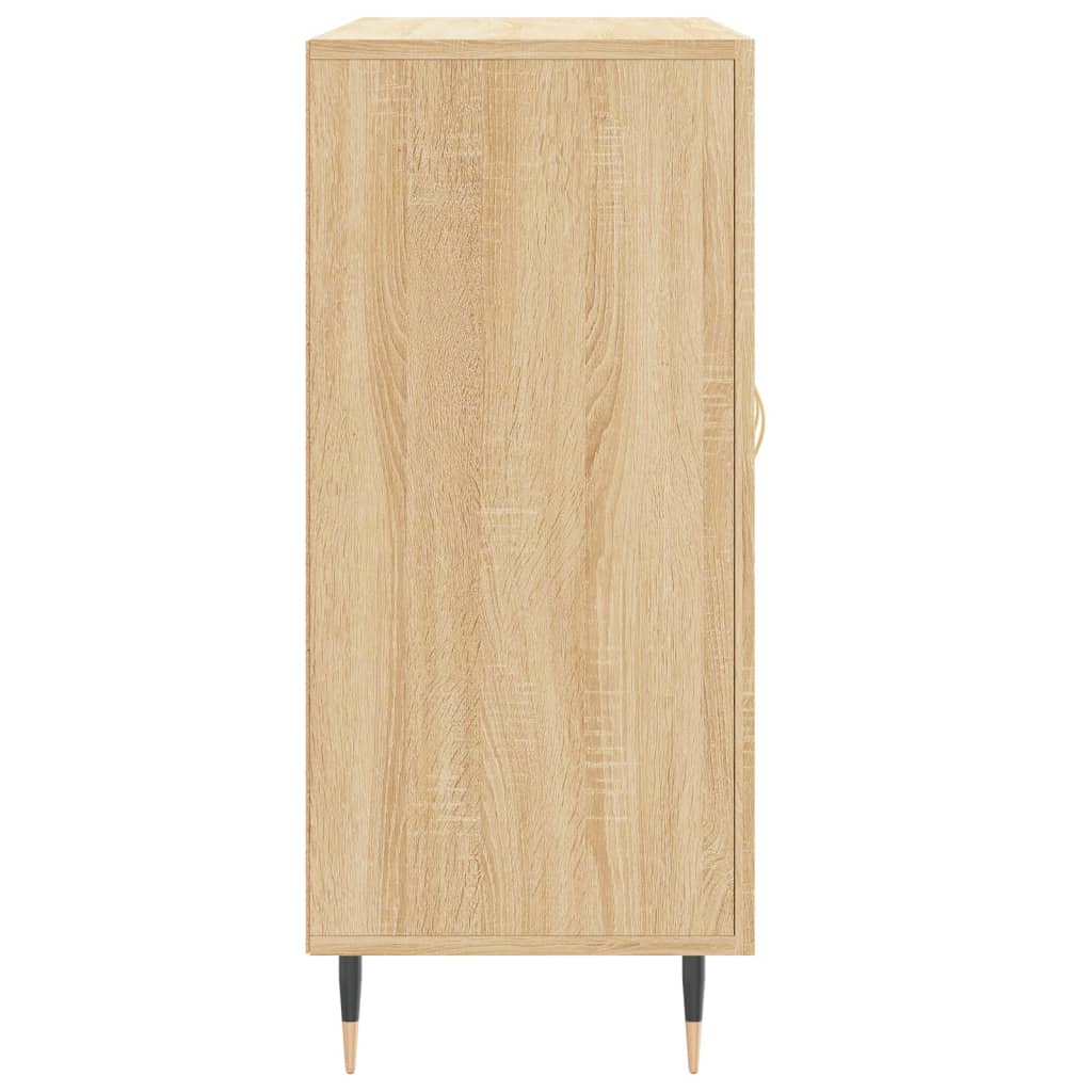 Sideboard Sonoma-Eiche 90x34x80 cm Holzwerkstoff
