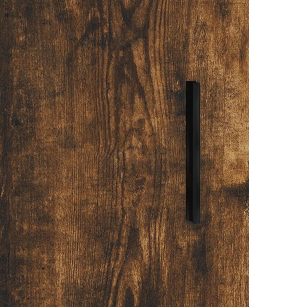 Sideboard Räuchereiche 90x34x80 cm Holzwerkstoff