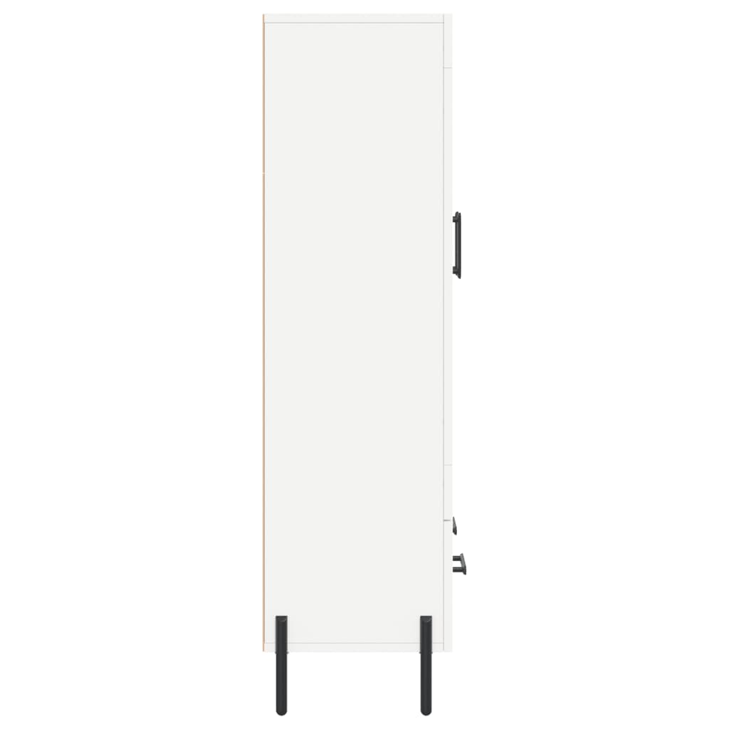 Highboard Weiß 69,5x31x115 cm Holzwerkstoff