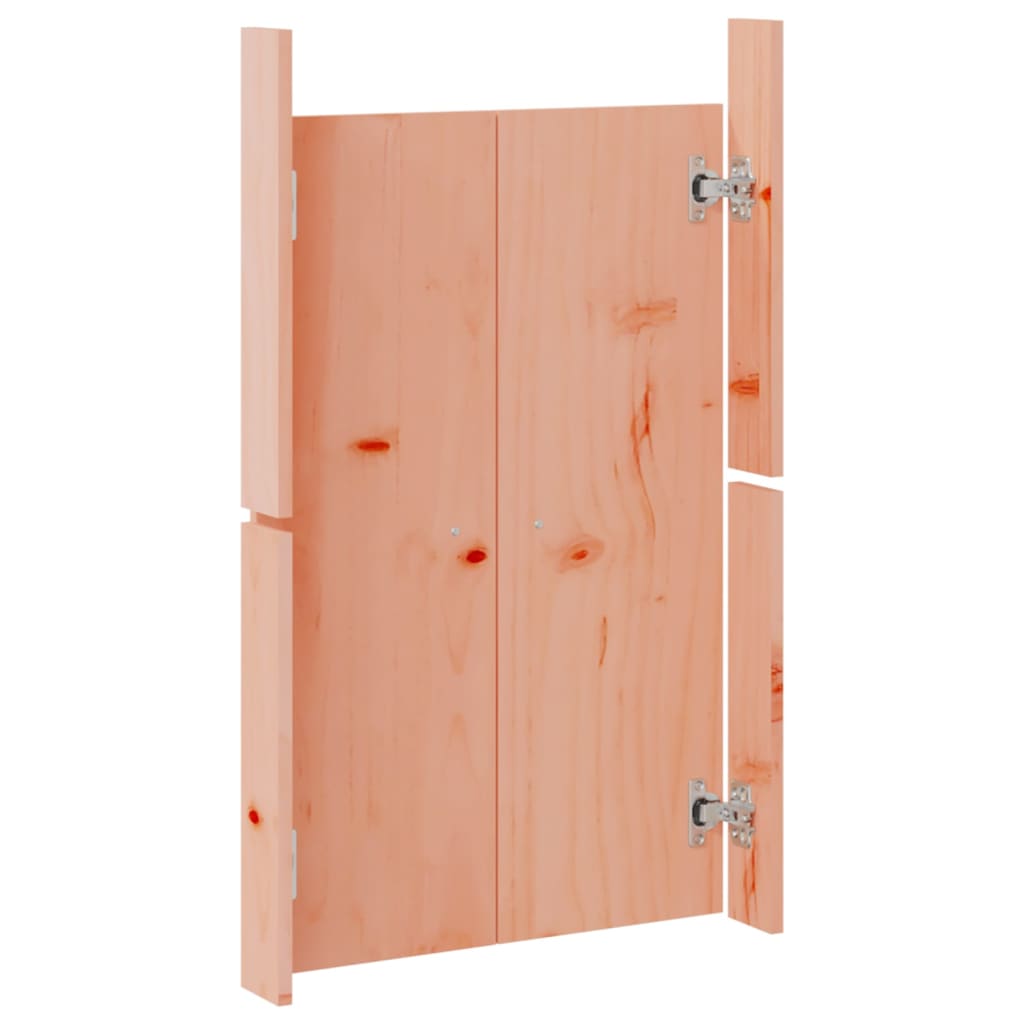Doors for outdoor kitchen 2 pcs. 50x9x82 cm solid wood Douglas fir