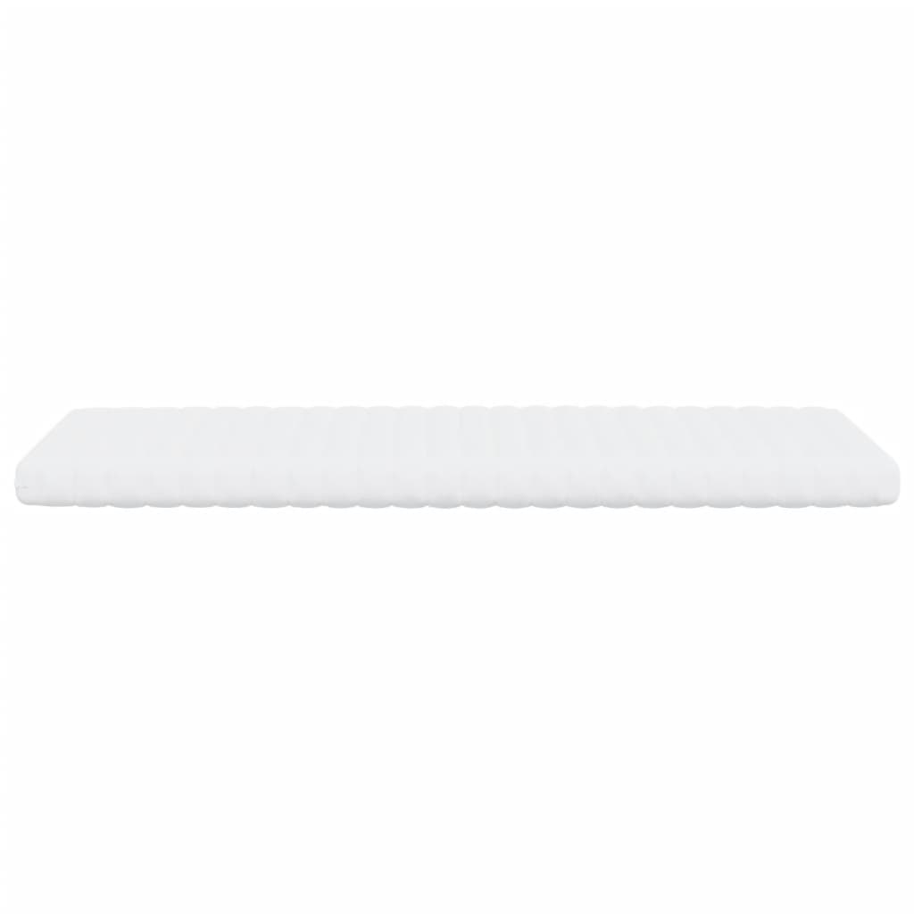 Foam mattress white 100x200 cm 7-zone hardness level 20 ILD