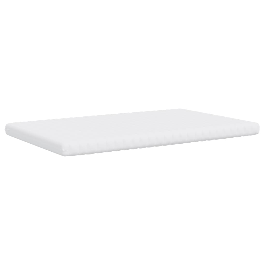 Foam mattress white 120x200 cm 7-zone hardness level 20 ILD